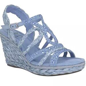 Omalia Platform Wedge Sandal with Memory Foam